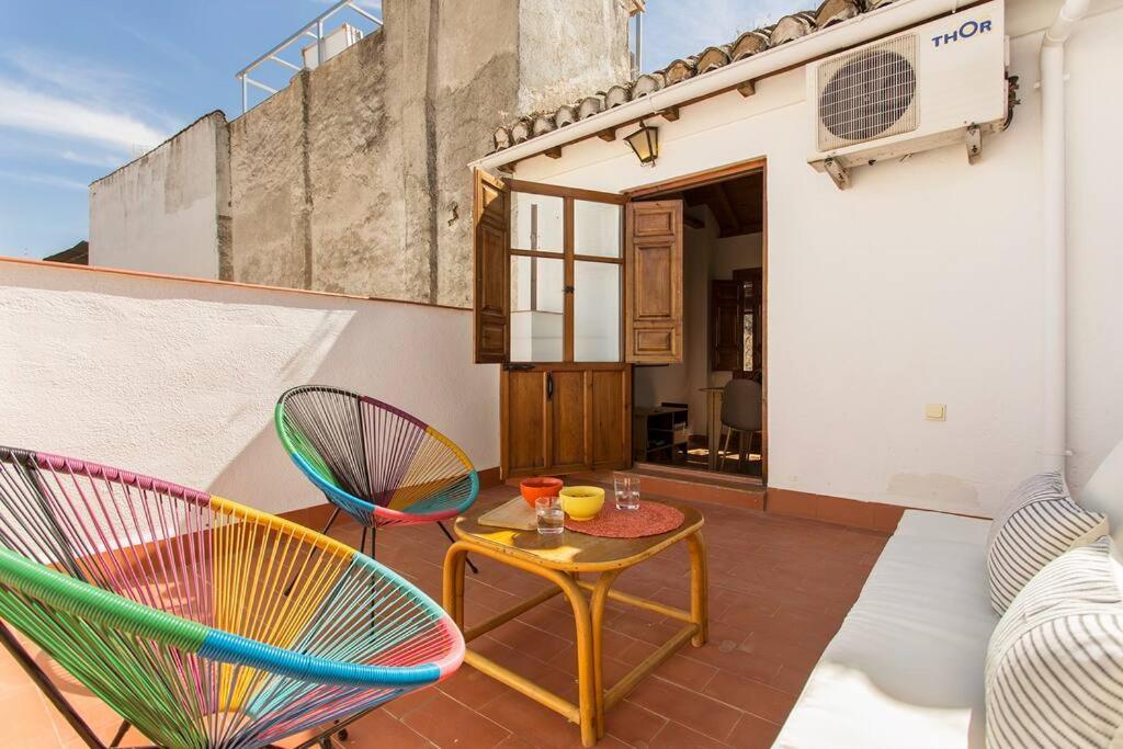 Casa Tipica Del Albaicin Con Interior De Diseno Villa Granada Bagian luar foto